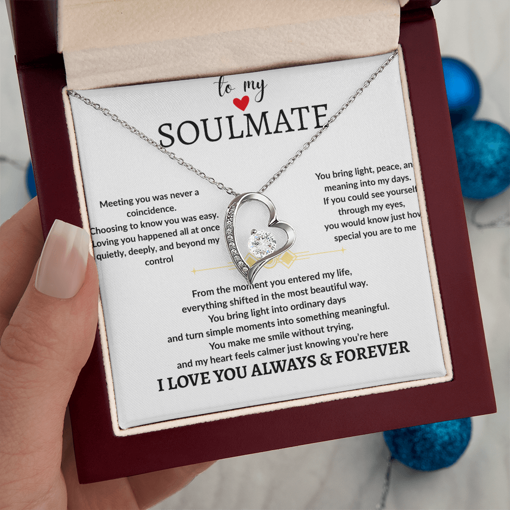 To My Soulmate the Light of my Life