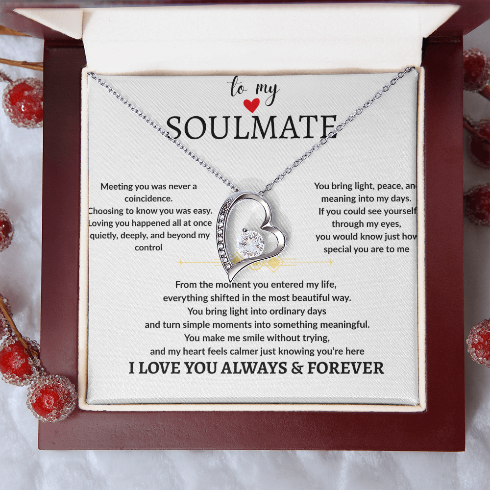 To My Soulmate the Light of my Life