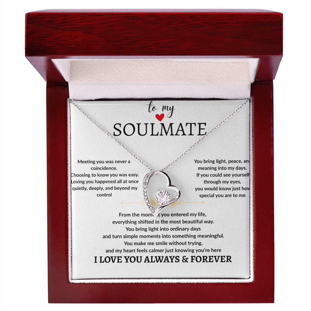 To My Soulmate the Light of my Life