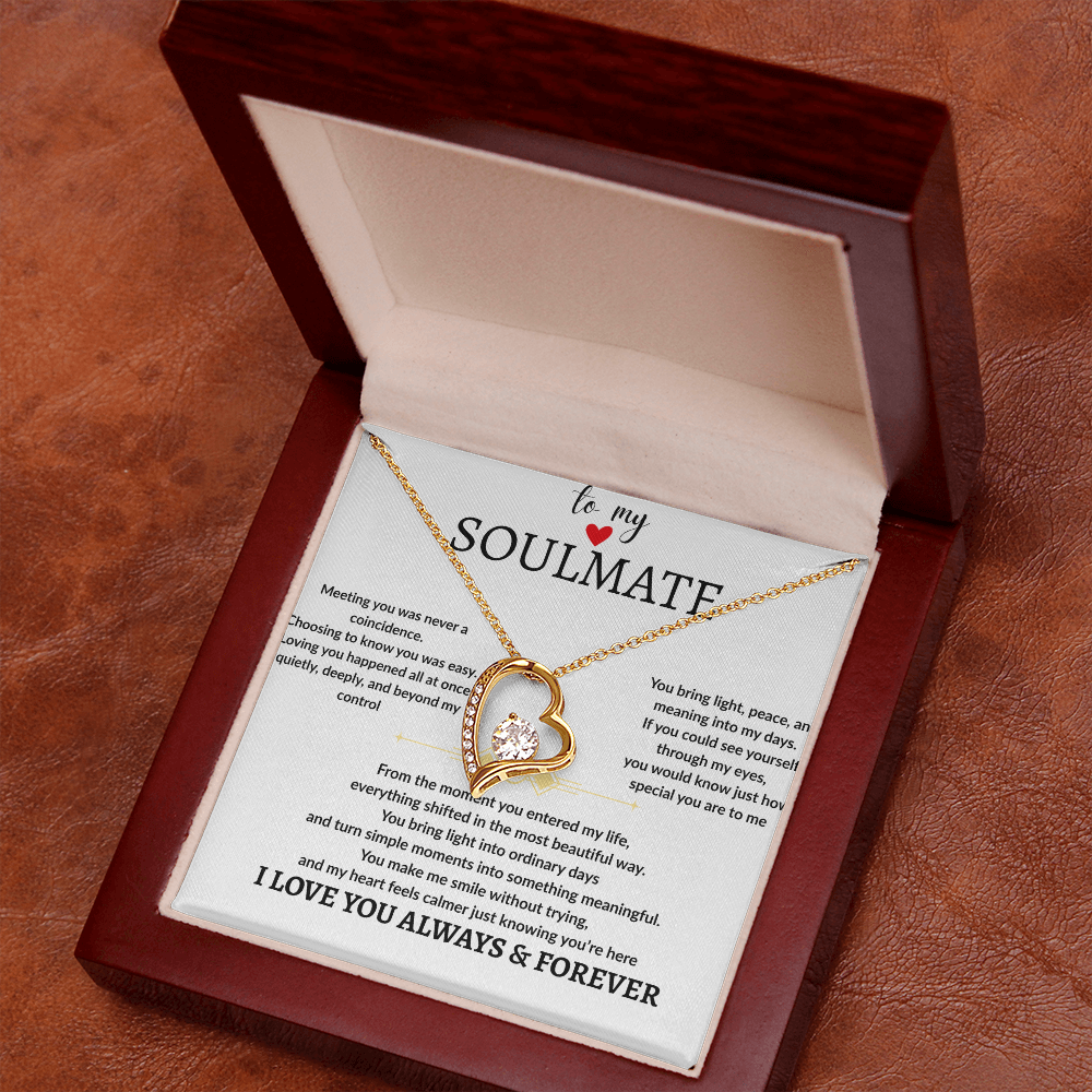 To My Soulmate the Light of my Life