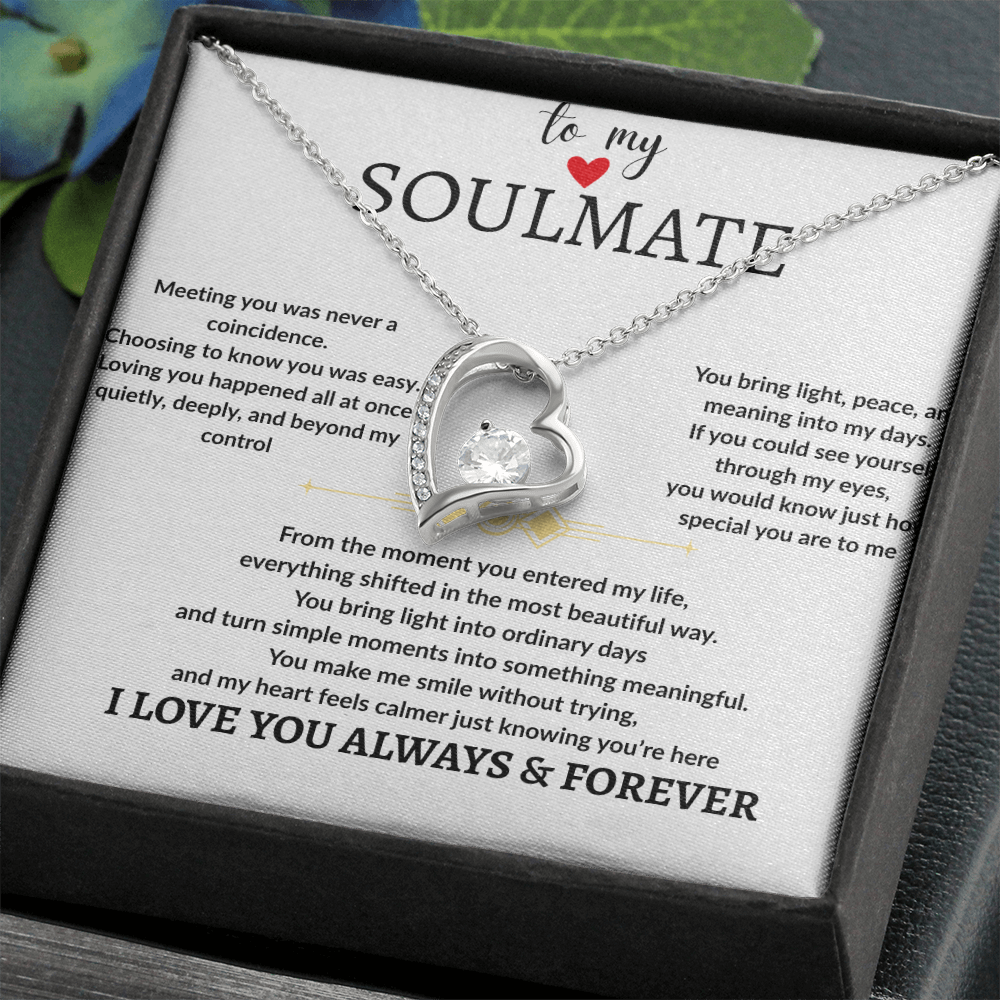 To My Soulmate the Light of my Life
