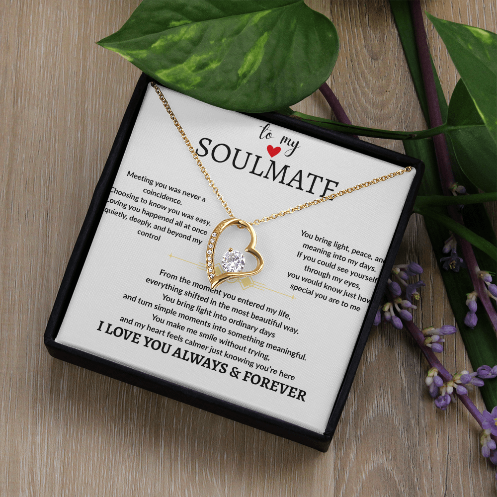To My Soulmate the Light of my Life